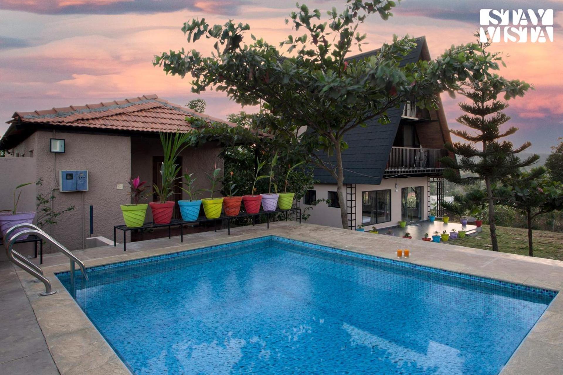 Stayvista At Hillside Harmony Pvt Pool & Free Breakfast Bengaluru Zewnętrze zdjęcie